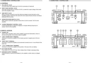 4 Channel Amp Wiring Diagram 4 Speakers A1300 I A250 I A295 I A460 I A480 1 2 4 Channel Power