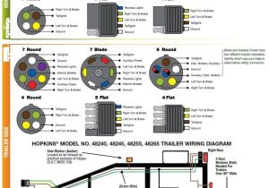 4 Flat to 7 Blade Wiring Diagram 4 Way Flat Trailer Wiring Diagram Beautiful 7 Way Trailer Rv Plug