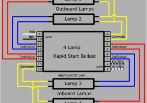 4 Lamp 2 Ballast Wiring Diagram 4 Light Rapid Start Ballast Wiring Diagram Wiring Diagram Query