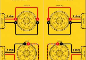 4 Ohm Kicker Subwoofer Wiring Diagram 4 Ohm Dual Voice Coil Wiring Diagram Fuse Box and Wiring