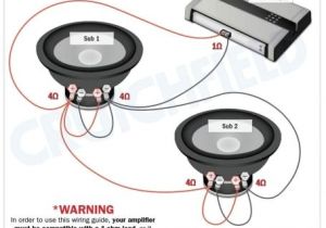 4 Ohm Kicker Subwoofer Wiring Diagram Kicker 4 Ohm Sub Wiring Schematic and Wiring Diagram