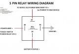 4 Pin Wiring Diagram 4 Wire Relay Schematic Wiring Diagram Files