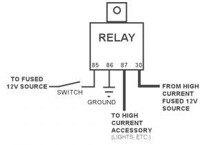 4 Pin Wiring Diagram Relay 4 Wire Diagram Data Schematic Diagram
