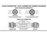 4 Pole Round Trailer Wiring Diagram Heavy Duty 4 Way Round Male Trailer End