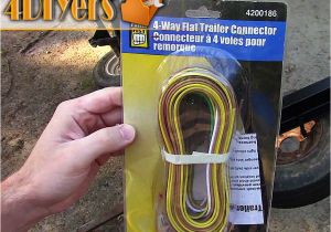 4 Way Flat Connector Wiring Diagram How to Wire Trailer Lights 9 Steps with Pictures