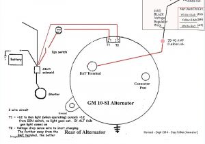4 Wire Alternator Wiring Diagram Basic Gm Alternator Wiring Wiring Diagram Centre