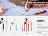 4 Wire Headphone Diagram Baseus Enock H06 Lateral In Ear Wire Earphone Black Red Silver Earphone for Phone Stereo sound Headset In Ear Earphone