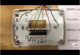 4 Wire Honeywell thermostat Rth111b Wiring Diagram thermostat Wiring