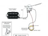 4 Wire Humbucker Wiring Diagram Box Guitar Three String Pickup Wiring for Single Pickup and Volume