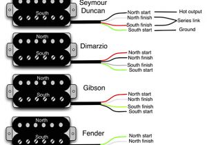 4 Wire Humbucker Wiring Diagram Guitar Wiring 101 Diy Fever