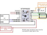 4 Wire Stepper Motor Connection Diagram Stspin220 Low Voltage Stepper Motor Driver Carrier