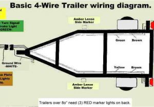4 Wire Trailer Lights Diagram Trailer Light Wiring 4 10 From 73 Votes Trailer Light Wiring 9 10