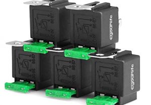 40 Amp Relay Wiring Diagram Amazon Com Eyourlife 5 Pack 30 40 Amp Auto Relay Harness with 40 Amp Relay Wiring Diagram Amazon Com Eyourlife 5 Pack 30 40 Amp Auto Relay Harness with