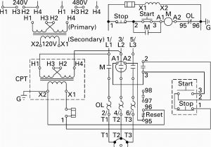 480v to 120v Control Transformer Wiring Diagram Transformer Wire Diagram H Wiring Diagram Database