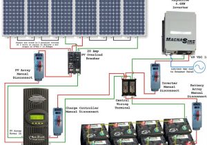 48v solar Panel Wiring Diagram solar Power System Wiring Diagram Electrical Engineering