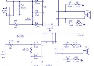 4ch Amp Wiring Diagram Car Audio Amplifiers Wiring Diagrams Two Wiring Library