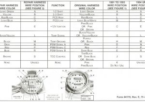4l80e External Wiring Harness Diagram 4l80e Pump Diagram Wiring Diagram