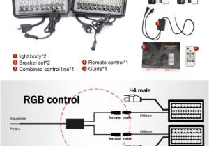 4×6 Led Headlight Wiring Diagram Automotive Led Lighting Dot 7 Rectangle Led Headlamp 45w Rgb 4×6 Led Headlights for Trucks 4×6 Led Headlight Wiring Diagram Automotive Led Lighting Dot 7 Rectangle Led Headlamp 45w Rgb 4×6 Led Headlights for Trucks