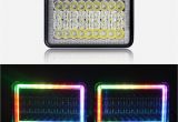 4×6 Led Headlight Wiring Diagram Hot Item Square Vehicle Lights Multi Color Changing High Low Beam 1002r Auto 4×6 Led Rgb Headlight