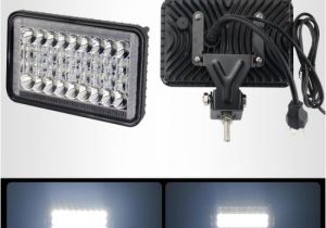 4×6 Led Headlight Wiring Diagram Square Vehicle Lights Multi Color Changing High Low Beam 1002r Auto 4×6 Led Rgb Headlight