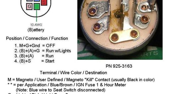 5 Pin Lawn Mower Ignition Switch Wiring Diagram Lawn Mower 5 Prong Ignition Switch Wiring Diagram