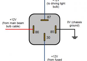 5 Pin Relay Wiring Diagram Driving Lights Wiring Diagram for Auto Relay Wiring Diagram Name