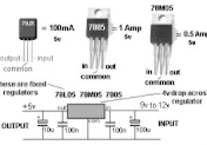 5 Pin Voltage Regulator Wiring Diagram 5v Dc with 3 Pin Regulator Electronic Diagram Diagram