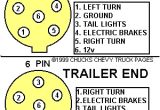 5 Way Trailer Connector Wiring Diagram Trailer Light Wiring Typical Trailer Light Wiring Diagram