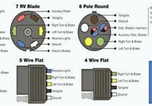 5 Way Trailer Wiring Diagram 4 Wire Plug Diagram Wiring forward Trailer Harness In Round Light