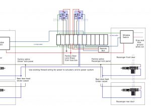 5 Wire Door Lock Diagram Central Locking 5 Wire Door Lock Actuator Wiring Diagram