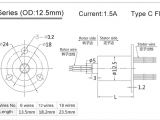 5 Wire Stator Wiring Diagram Senring Mini Kapsel Slip Ring Snm012 6 Drahte 12 Drahte 18 Drahte Slip Ringe 2a Signal