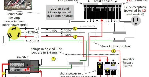 50 Amp Rv Breaker Wiring Diagram Rv Power Wiring Diagram Wiring Diagram List