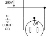 50a 250v Plug Wiring Diagram 5374 50 Amp Nema 6 50r Flush Mtg Receptacle In Black Leviton