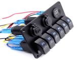 6 Gang Switch Panel Wiring Diagram Marine Boat 6 Gang Splashproof Switch Panel W Led Waterproof 12v 12 6 Gang Switch Panel Wiring Diagram Marine Boat 6 Gang Splashproof Switch Panel W Led Waterproof 12v 12