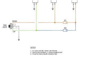 6 Pin Switch Wiring Diagram Diy Digitech Tc Helicon Three button Fsw Dengan Gambar