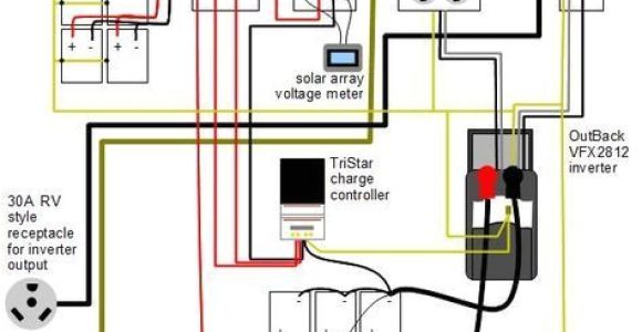 6 Volt Rv Battery Wiring Diagram Wiring Diagram for This Mobile Off Grid solar Power System