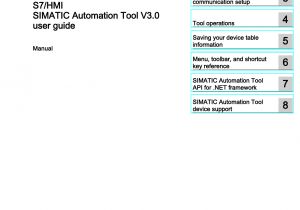 6es7215 1ag40 0xb0 Wiring Diagram Simatic Automation tool V3 0 User Guide Manualzz
