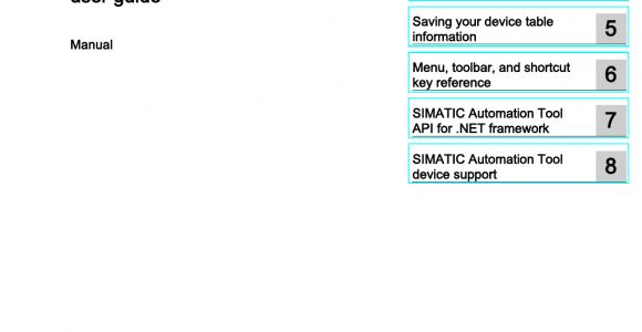 6es7231 4hd32 0xb0 Wiring Diagram Simatic Automation tool V3 0 User Guide Manualzz Com