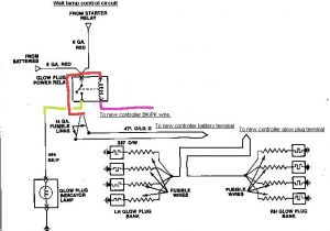 7.3 Idi Glow Plug Relay Wiring Diagram ford Diesel 6 9 7 3 Idi