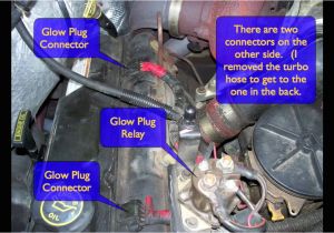 7.3 Powerstroke Glow Plug Relay Wiring Diagram Glow Reley Plug Testing Youtube