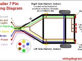 7 Pin Car Trailer Plug Wiring Diagram 7 Pin Trailer Plug Light Wiring Diagram Color Code with