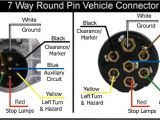 7 Pin Round Wiring Diagram Wiring Diagram for 7 Way Round Pin Trailer and Vehicle