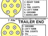 7 Pin Truck Plug Wiring Diagram Trailer Light Wiring Typical Trailer Light Wiring Diagram