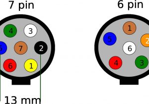 7 Round Plug Wiring Diagram Trailer Wiring Diagram 7 Pin Round