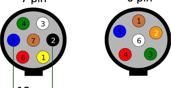 7 Round Plug Wiring Diagram Trailer Wiring Diagram 7 Pin Round