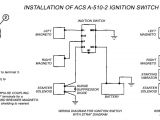 7 Terminal Ignition Switch Wiring Diagram Acs Keyed Ignition Switch with Start Position A 510 2 Faa Pma