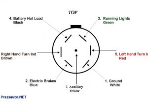 7 Wire Trailer Connector Diagram 7 Way Trailer Wire Diagram Eyelash Me