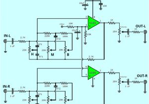 70 Volt Volume Control Wiring Diagram Stereo tone Controlled 12v Amplifier Circuit with Tda2003 4558