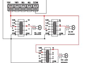 70v Speaker System Wiring Diagram 70 Volt Speaker Wiring Diagram