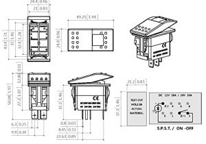 8 Pin toggle Switch Wiring Diagram Dorman 84944 8 Pin Rocker Switch 12 Volt Wiring Diagram